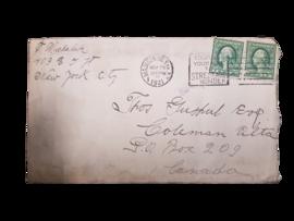 November 23 - Envelope front
