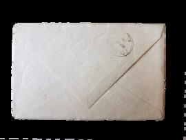 March 10 - Envelope verso