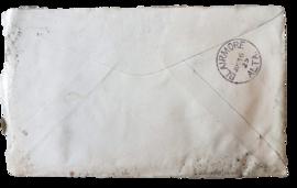 July 13, 1925 - Envelope verso