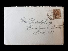 March 10 - Envelope front