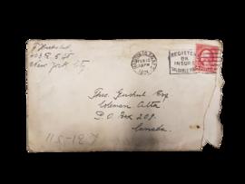 February 13 - Envelope front
