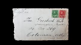 October 29 - Envelope front