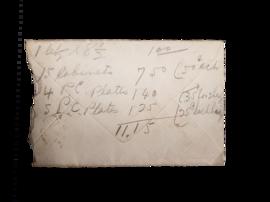 March 24 - Envelope verso